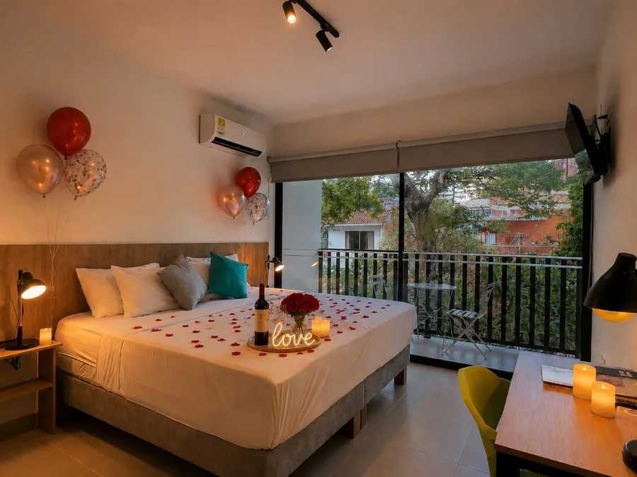 Decoración romántica